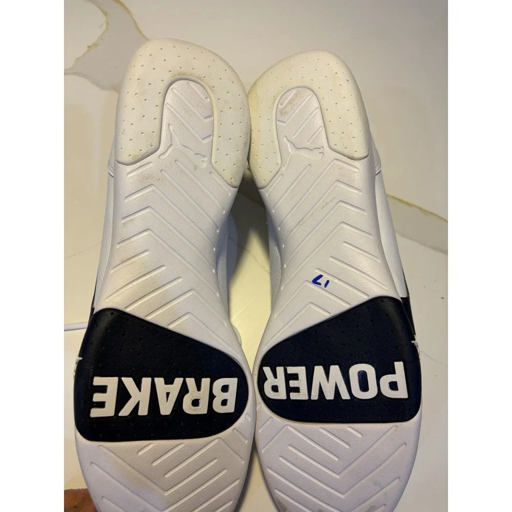 Puma white black